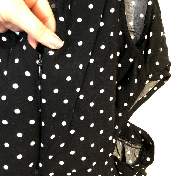 Cutout Dot Romper - Picture 3 of 7